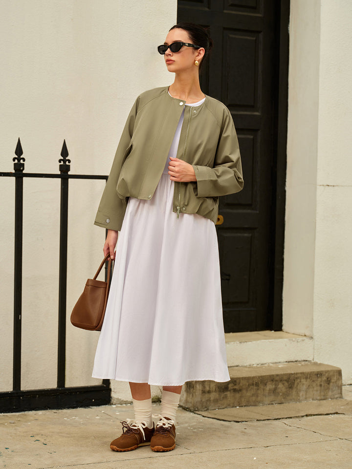 Gweeks - Olive Breeze Lightweight Jacket - gweeks.com