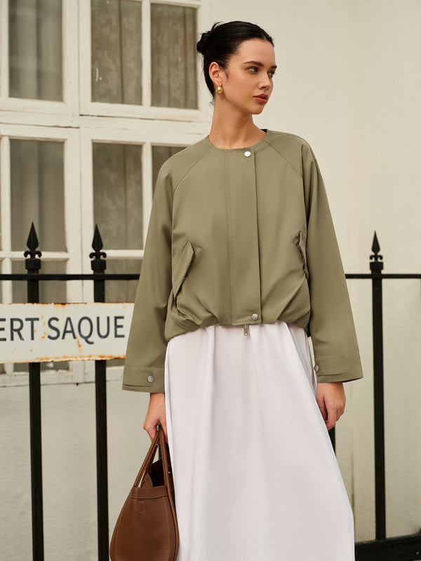 Gweeks - Olive Breeze Lightweight Jacket - gweeks.com