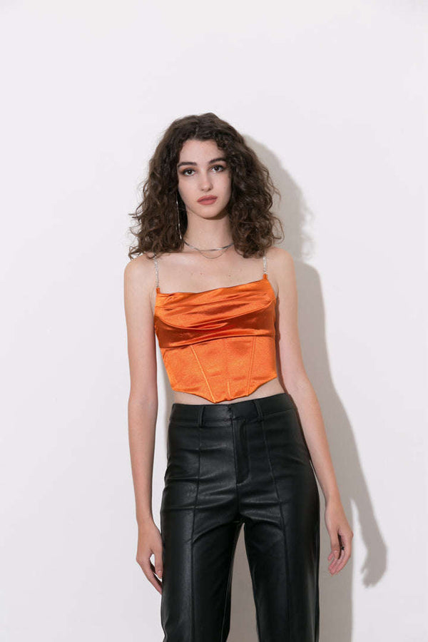 Gweeks - Radiant Luxe Saten Büstiyer - gweeks.com