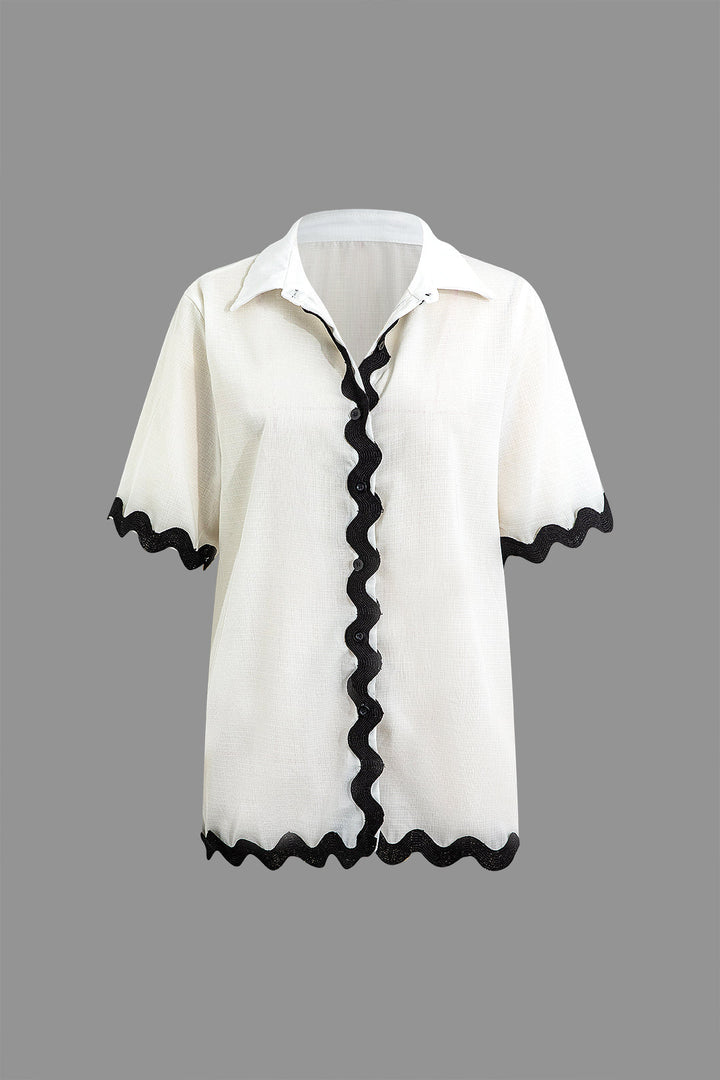 Gweeks - Scalloped Harmony İkili Takım - gweeks.com