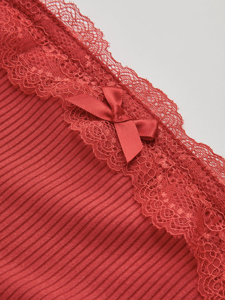 Gweeks - Scarlet Charm Straplez Kırmızı Bluz - gweeks.com
