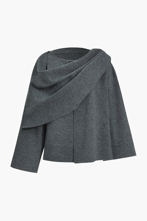 Gweeks - Sculptural Draped Ceket - gweeks.com