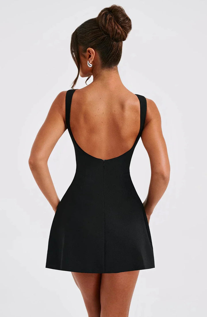 Gweeks - Sculptural Elegance Mini Elbise - gweeks.com