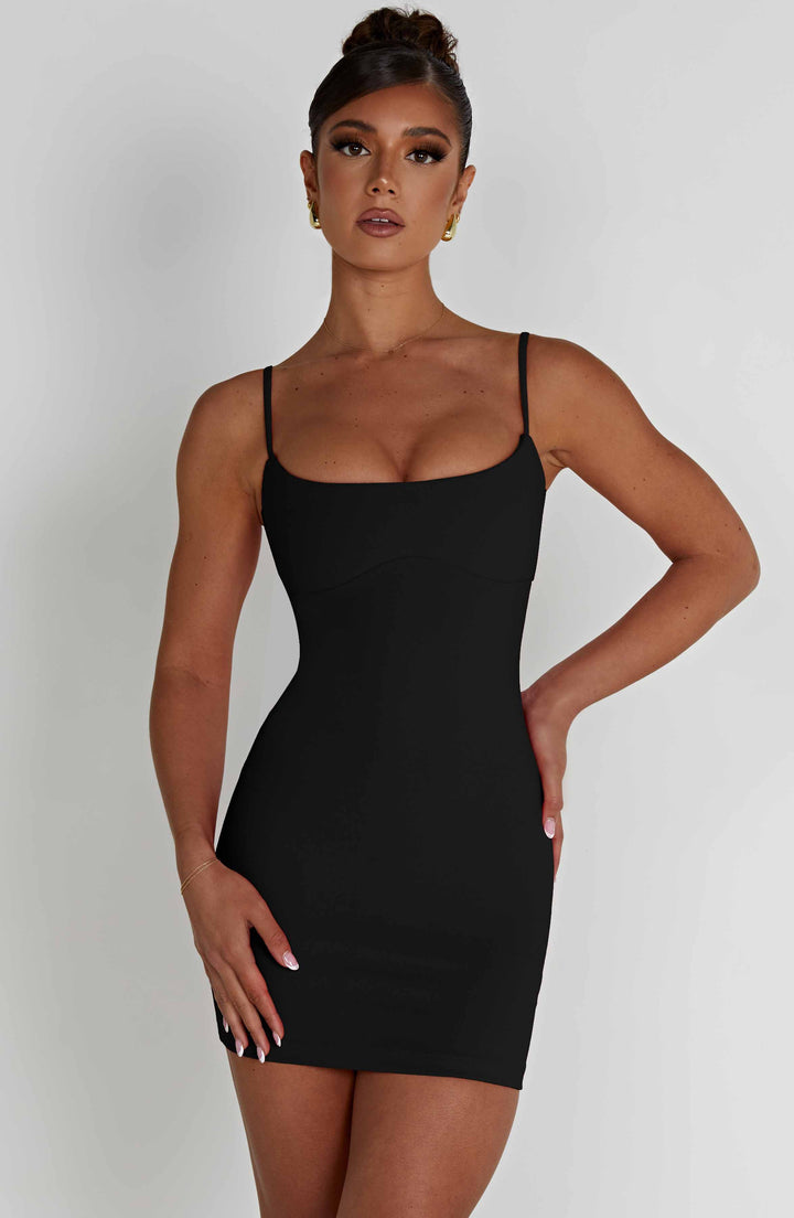 Gweeks - Serena Askılı Mini Elbise - gweeks.com