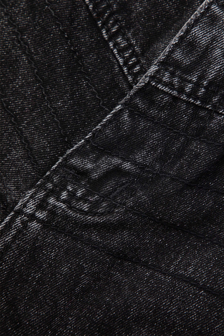 Gweeks - Shadow Wash Denim Şort - gweeks.com