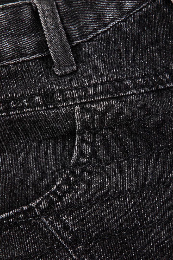Gweeks - Shadow Wash Denim Şort - gweeks.com