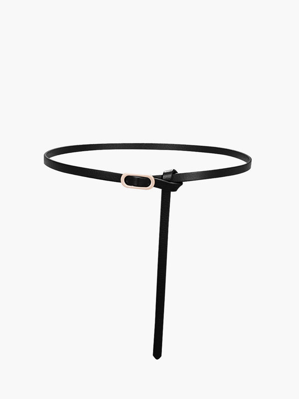 Gweeks - Slim Loop İnce Deri Kemer - gweeks.com