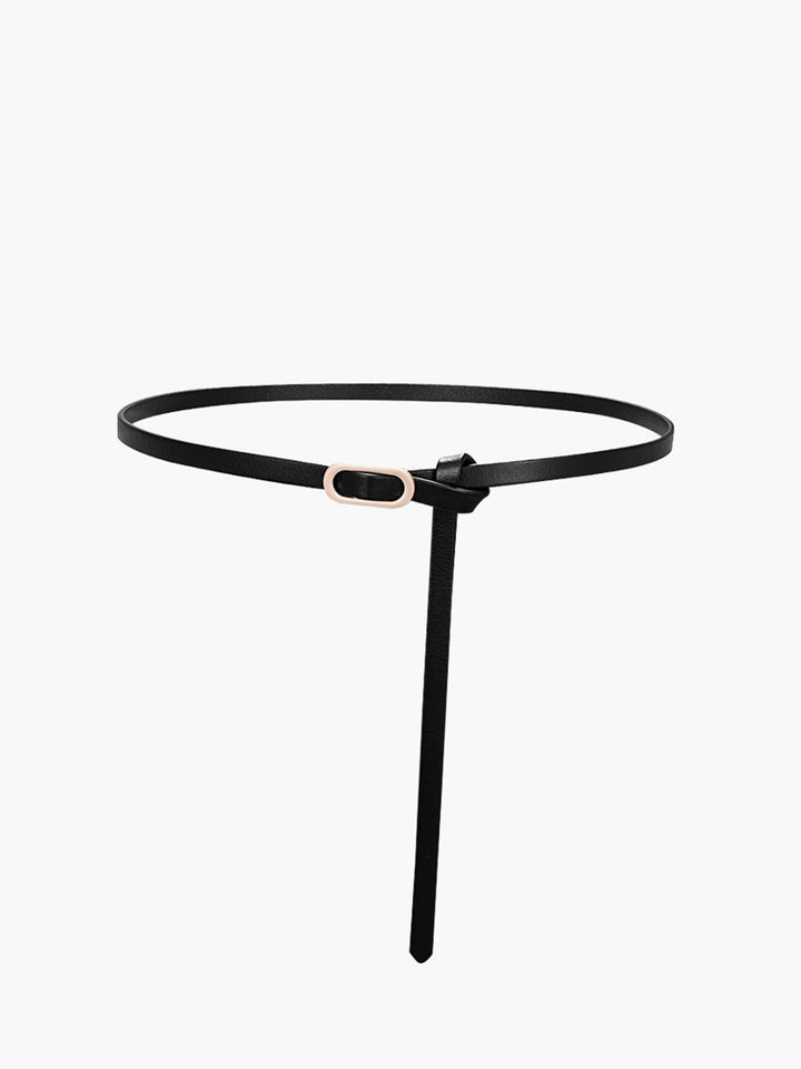 Gweeks - Slim Loop İnce Deri Kemer - gweeks.com