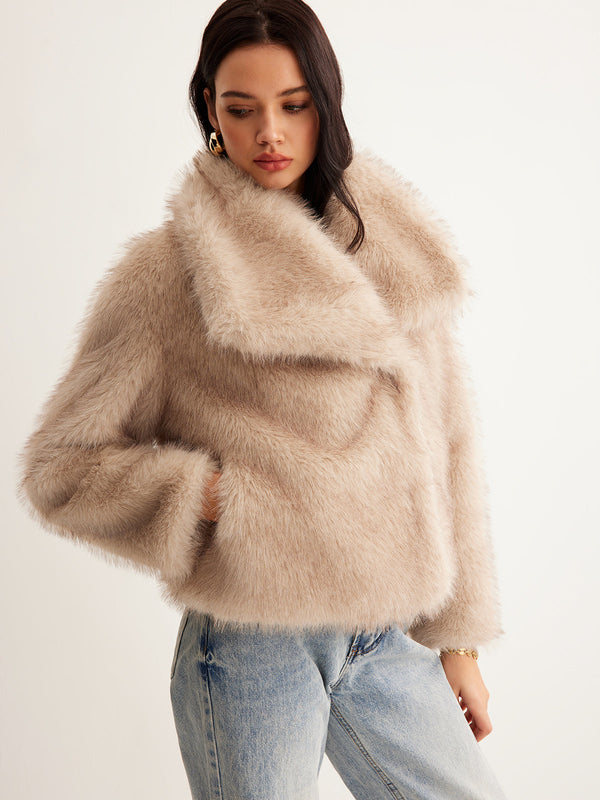 Gweeks - Soft Luxe Peluş Kaban - gweeks.com