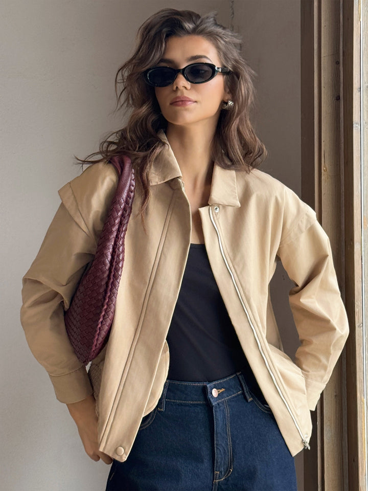 Gweeks - Timeless Beige Ceket - gweeks.com