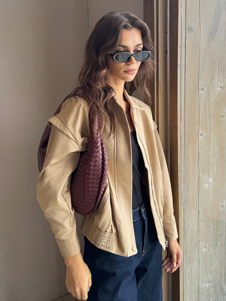 Gweeks - Timeless Beige Ceket - gweeks.com
