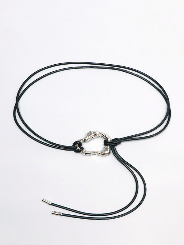 Gweeks - Twist Elegance İnce Bağlama Kemer - gweeks.com