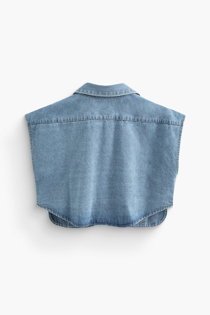 Gweeks - Urban Layered Denim Yelek - gweeks.com