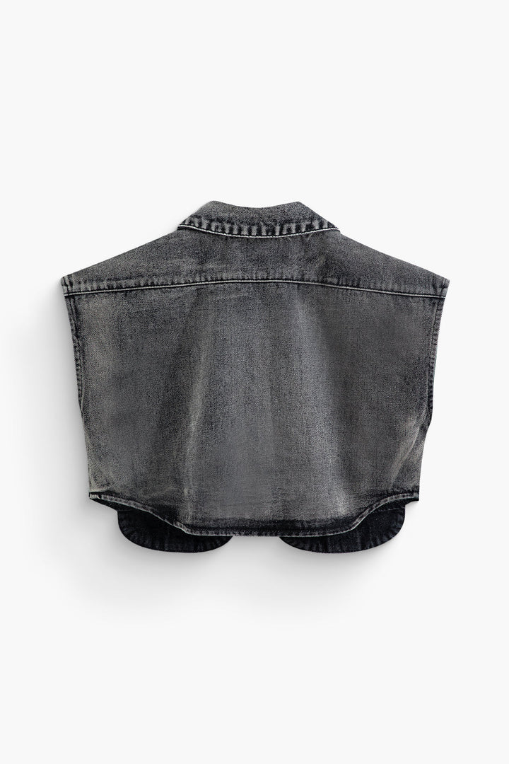 Gweeks - Urban Layered Denim Yelek - gweeks.com