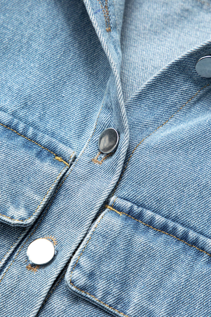 Gweeks - Urban Layered Denim Yelek - gweeks.com
