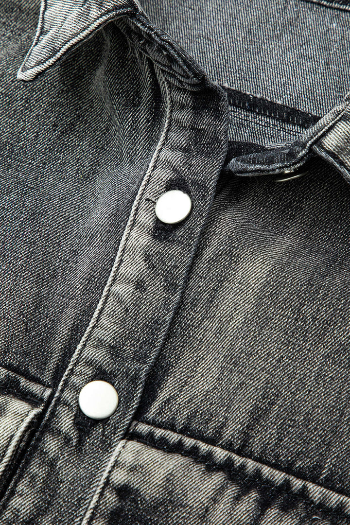 Gweeks - Urban Layered Denim Yelek - gweeks.com