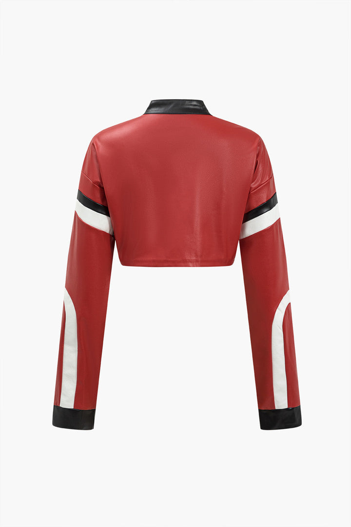 Gweeks - Varsity Edge Crop Ceket - gweeks.com