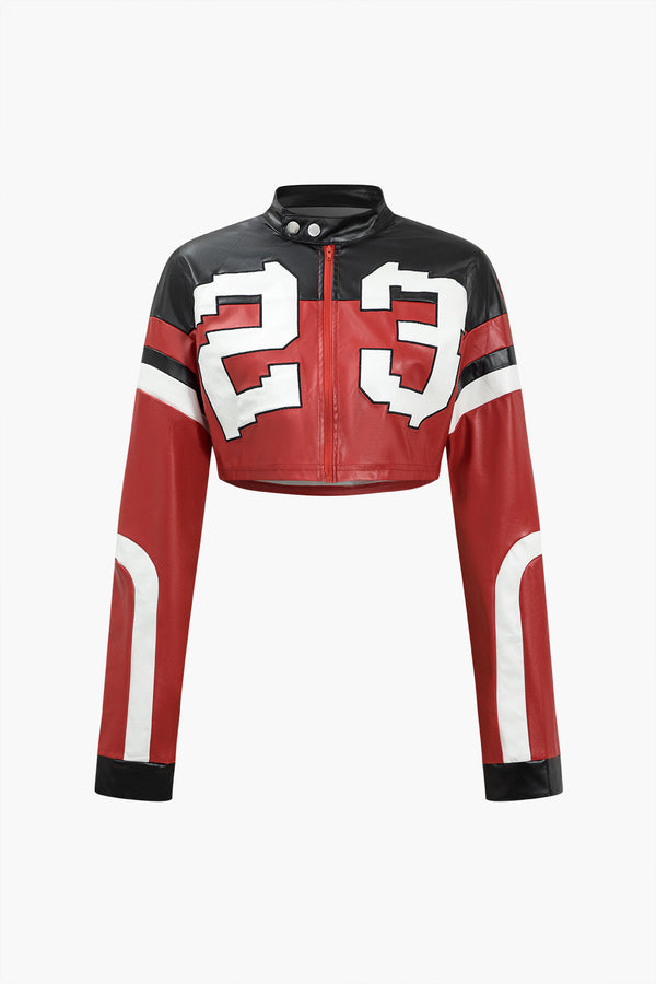 Gweeks - Varsity Edge Crop Ceket - gweeks.com