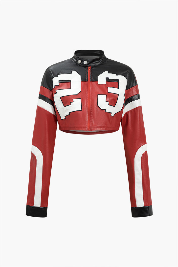 Gweeks - Varsity Edge Crop Ceket - gweeks.com
