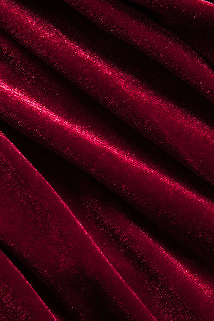 Gweeks - Velvet Charm Mini Elbise - gweeks.com