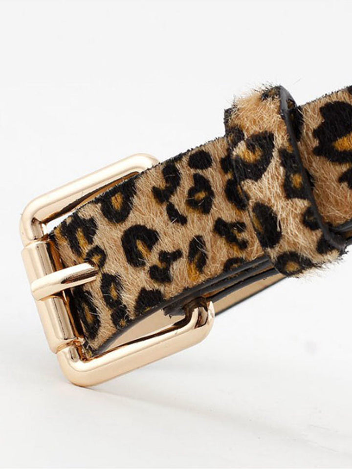 Gweeks - Wild Charm Leopar Desenli Kemer - gweeks.com