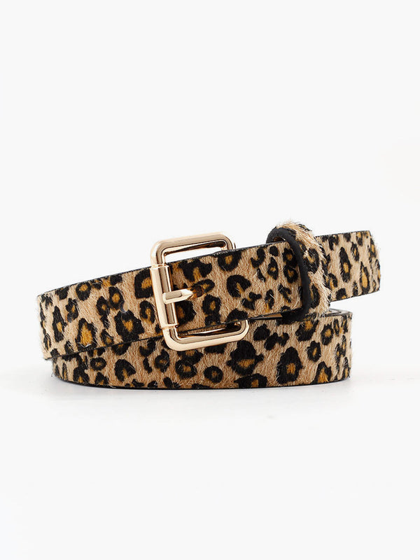 Gweeks - Wild Charm Leopar Desenli Kemer - gweeks.com