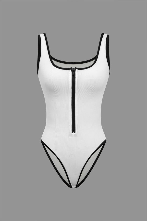 Gweeks - Zipline Kontrast Detaylı Body - gweeks.com
